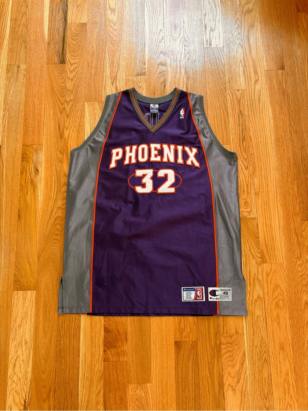 Jason Kidd Phoenix Suns Champion Authentics NBA Jersey Stitched Vintage 48 XL